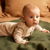 Nature Baby Merino Knit Blanket - Thyme