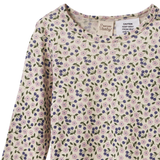 Nature Baby Merino Pyjamas - Briarwood Lilac Print