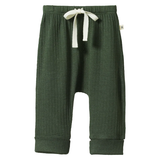 Nature Baby Merino Drawstring Pants Pointelle Thyme