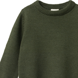 Nature Baby Merino Knit Pullover Thyme