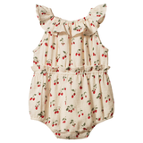 Nature Baby Plum Muslin Suit Strawberry Blush