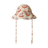 Nature Baby Muslin Sunhat Fleurette Print