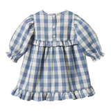 Nature Baby Nora Dress Bluebelle Check