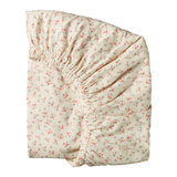 Nature Baby Fitted Sheet Jersey Dandelion Print