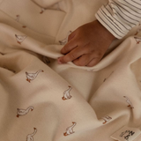 Nature Baby Muslin Wrap Goosey Natural Print