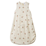 Nature Baby Organic Cotton Sleeping Bag - Posey Blossom Rose