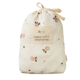 Nature Baby Organic Cotton Sleeping Bag - Posey Blossom Rose