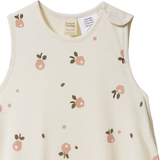 Nature Baby Organic Cotton Sleeping Bag - Posey Blossom Rose
