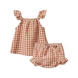 Nature Baby Petal Set Dandelion Gingham