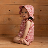 Nature Baby Petal Set Red Gingham