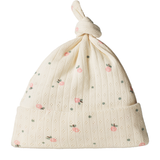 Nature Baby Pointelle Knotted Beanie Posey Blossom