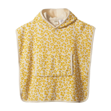 Nature Baby Poncho Towel Kitchen Garden Freesia Print
