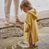 Nature Baby Poncho Towel Kitchen Garden Freesia Print