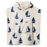 Nature Baby Poncho Towel Regatta Print