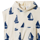 Nature Baby Poncho Towel Regatta Print