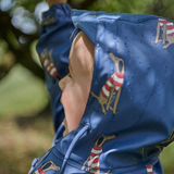 Nature Baby Raincoat Best Friend Indigo Print