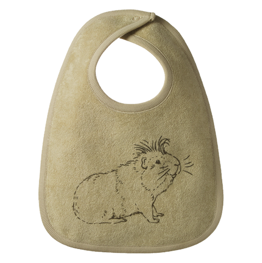 Nature Baby Reversible Bib - Guinea Pig Gala