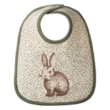 Nature Baby Reversible Bib - Rabbitty