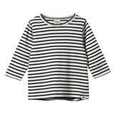 Nature Baby Long Sleeve River Tee - Navy Sailor Stripe