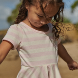 Nature Baby Seaside Dress Cotton Candy Stripe