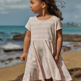 Nature Baby Seaside Dress Cotton Candy Stripe