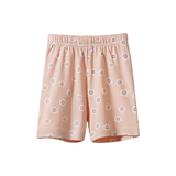 Nature Baby Shortie Pyjama Set Flora Stamp Rose Dust