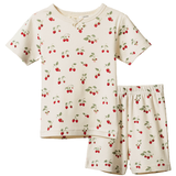 Nature Baby Shortie Pyjama Set Strawberry Blush