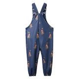 Nature Baby Splash Overalls Best Friend Indigo Print