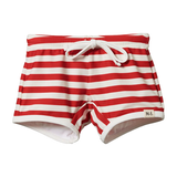 Nature Baby Splash Shorts Red Sea Stripe