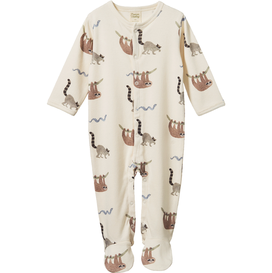 Nature Baby Cotton Stretch & Grow Sloth Snuggle