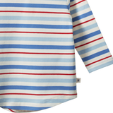 Nature Baby Stretch Jersey Everyday Tee Surf Stripe