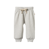 Nature Baby Sunday Track Pants - Light Grey Marl