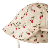 Nature Baby Muslin Sunhat Strawberry Blush