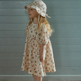 Nature Baby Muslin Sunhat Strawberry Blush