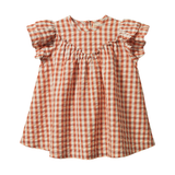 Nature Baby Una Dress Dandelion Gingham