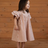 Nature Baby Una Dress Dandelion Gingham