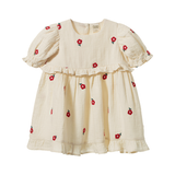 Nature Baby Valentina Dress Red Flora
