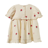 Nature Baby Valentina Dress Red Flora