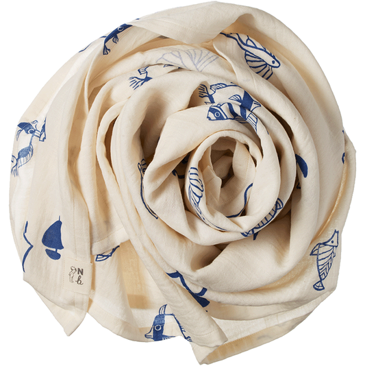 Nature Baby Muslin Wrap Atlantic