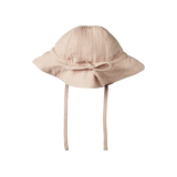 Nature Baby Muslin Sunhat Rose Dust