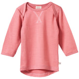 Nature Baby Merino Essential Tee - Petunia