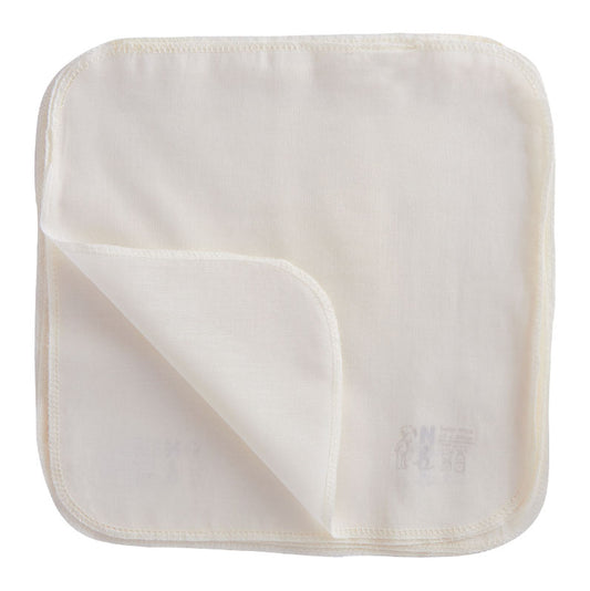 Nature Baby Organic Muslin Face Cloth - Pack of 6