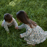 Nature Baby Long Sleeve Twirl Dress Grande Briarwood Print