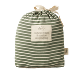 Nature Baby Organic Cotton and Merino Sleeping Bag - Nettle Twin Stripe