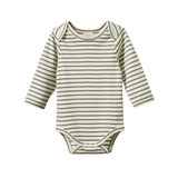 Nature Baby Long Sleeve Bodysuit Nettle Sailor Stripe