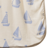 Nature Baby Organic Cotton and Merino Sleeping Bag - Regatta Bue