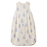 Nature Baby Organic Cotton and Merino Sleeping Bag - Regatta Bue