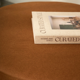 Lume Ottoman - Walnut