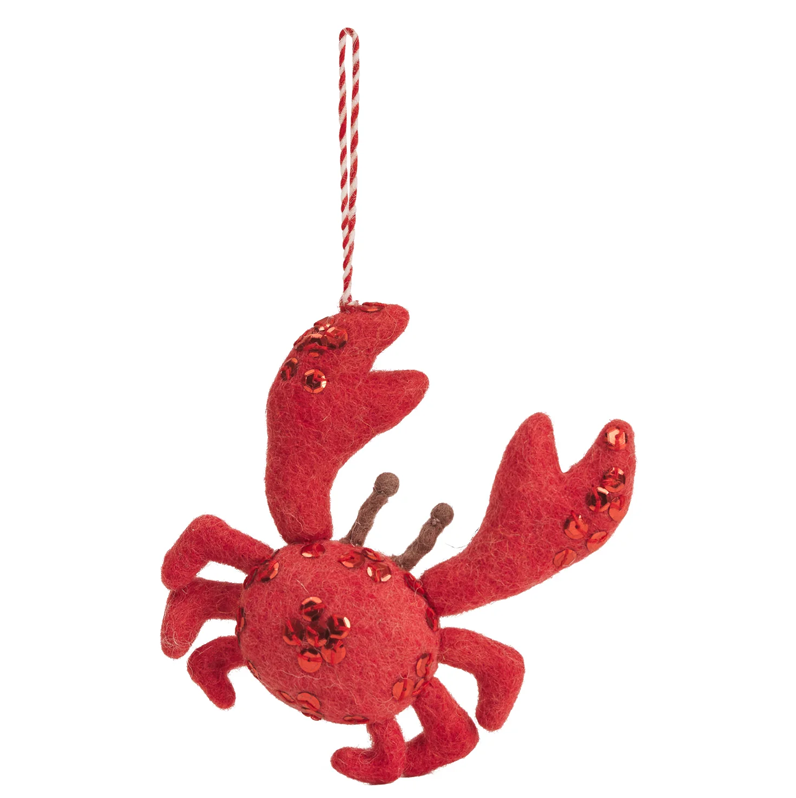 Sage & Clare Nimesha Crab Decoration