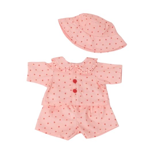 Olli Ella On The Go Outfit - Strawberry